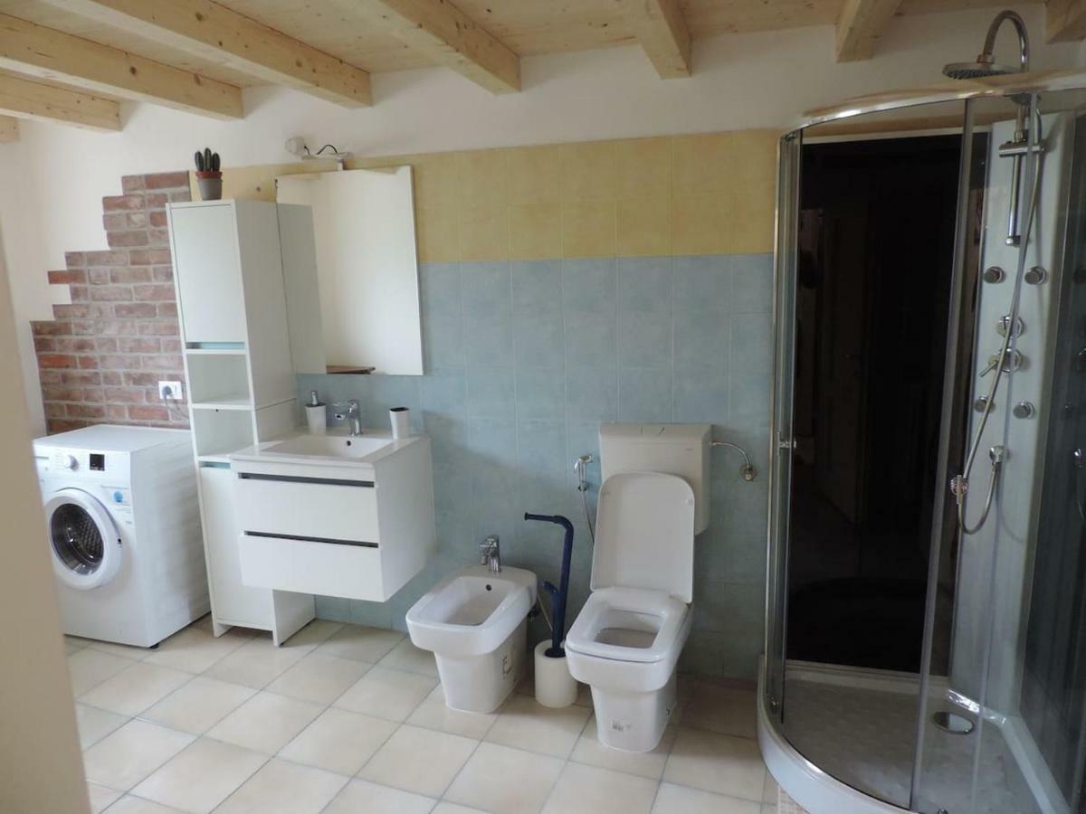 Casa Rossa Apartman Pianzano Kültér fotó